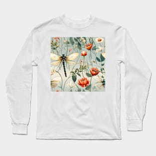 Dragonfly Pattern 15 Long Sleeve T-Shirt